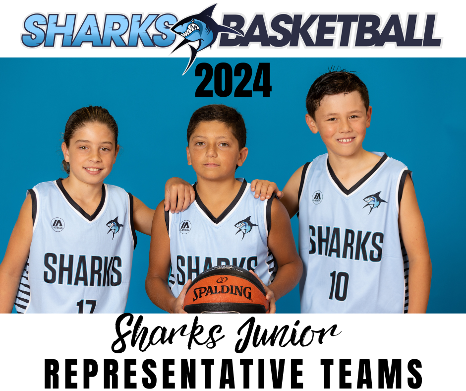 2024 SHARKS JUNIOR REP TEAMS Sutherland District Basketball