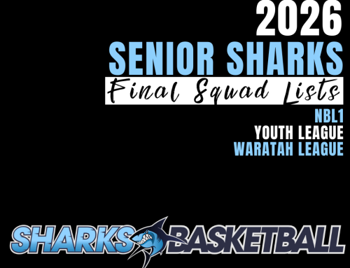 FINAL SENIOR SHARKS SQUADS | ANNOUNCEMENT